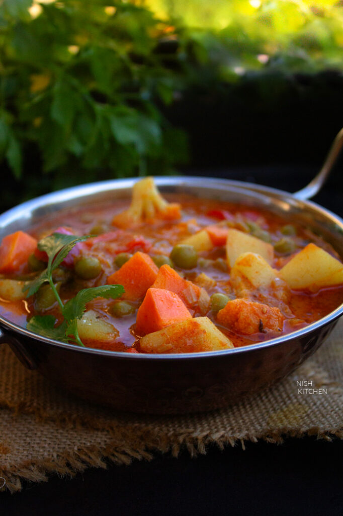 Indian vegetable curry recipe