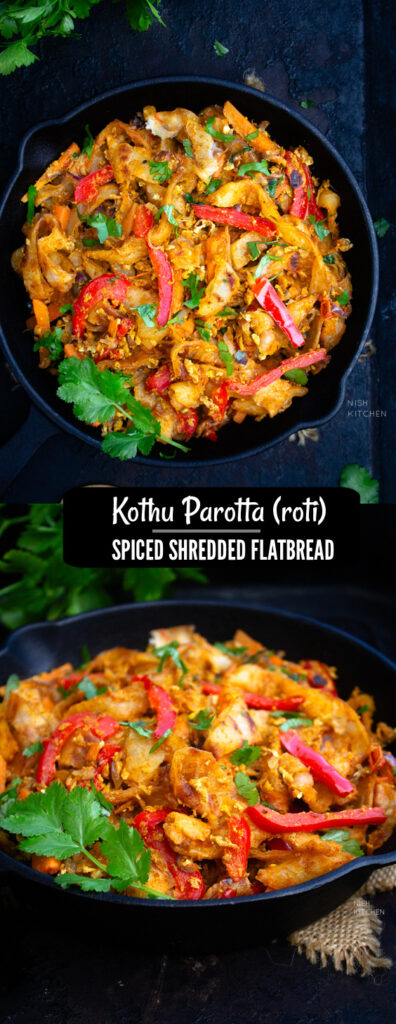 Kothu Parotta or Kothu paratha recipe