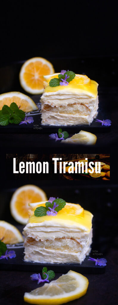 Lemon Tiramisu no bake