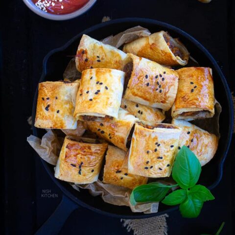 Tortilla sausage rolls recipe video
