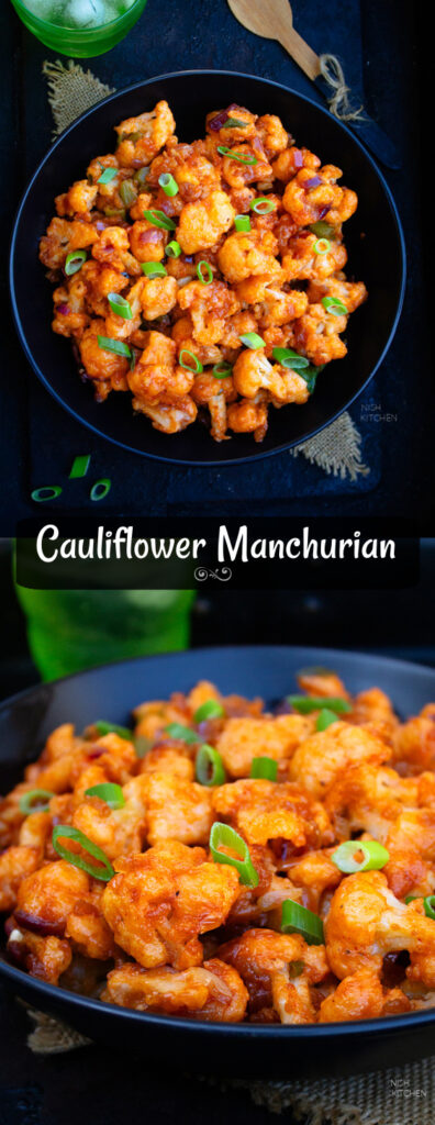 cauliflower manchurian recipe