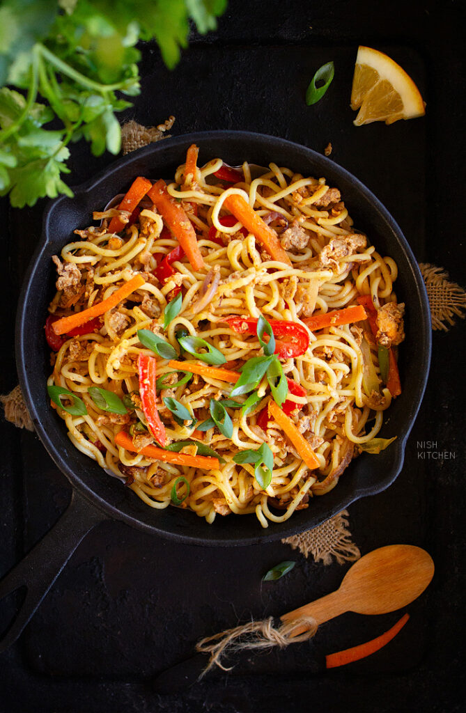 Masala noodles recipe video