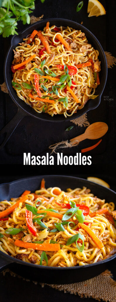 Indian Street Style Masala Noodles