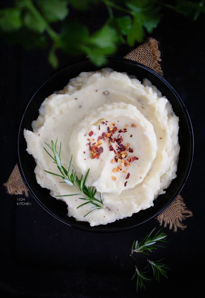 soft and creamy mashed potatoes