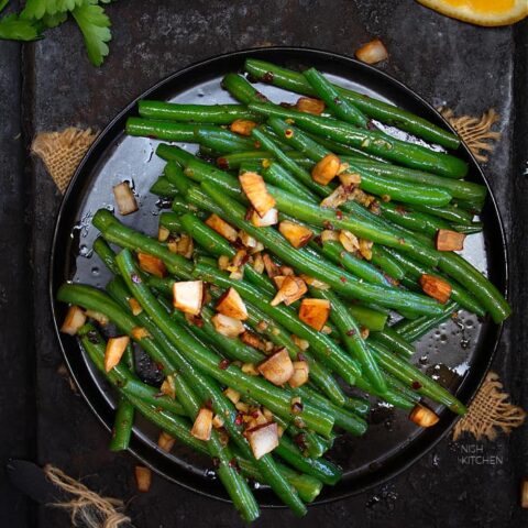 spicy green beans recipe video