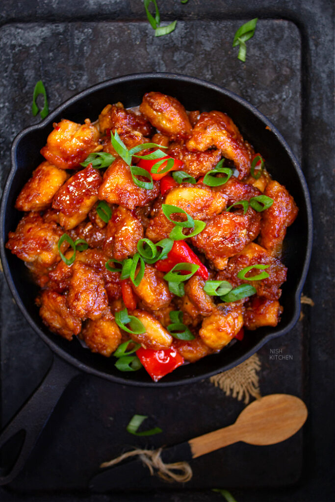 Chinese sweet chili chicken 