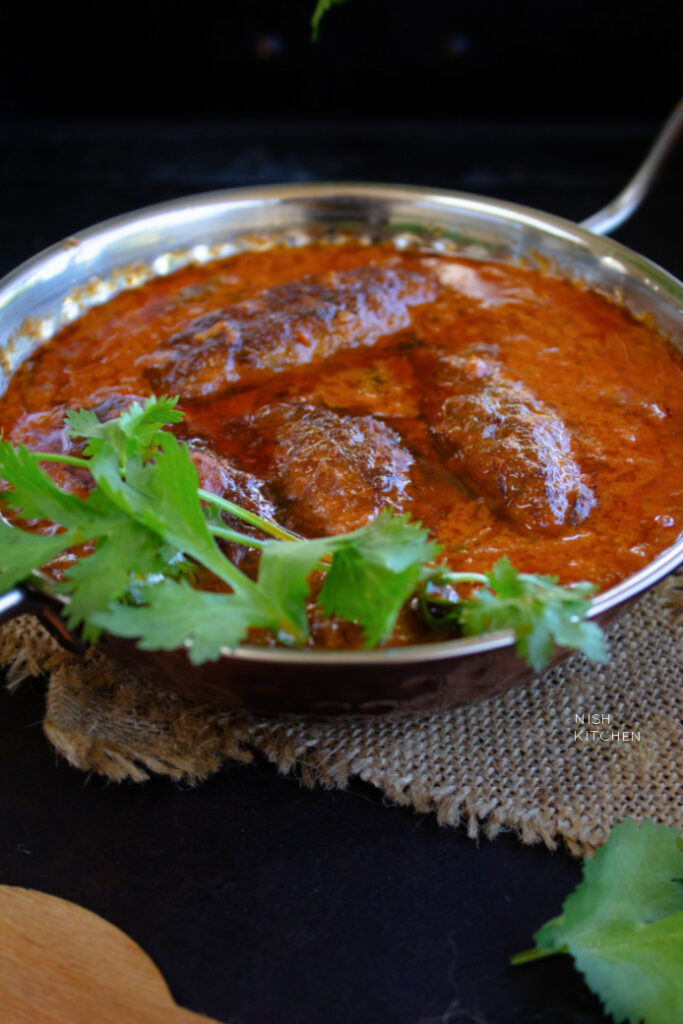 Seekh kebab masala curry recipe