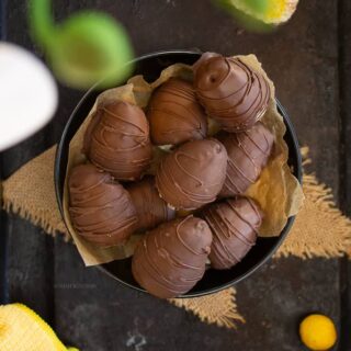 Easter egg truffles recipe video