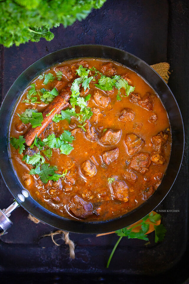 Slow Cooker Indian Beef Curry | Video - NISH KITCHEN