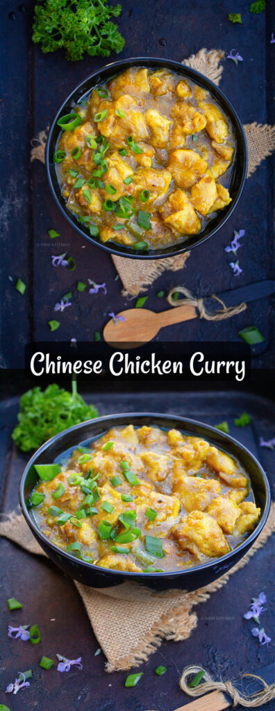 Chinese chicken curry