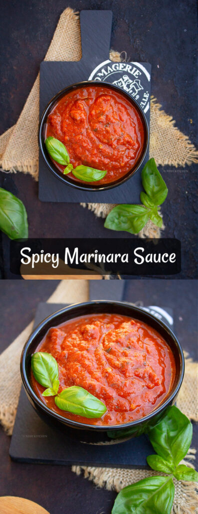 spicy marinara sauce