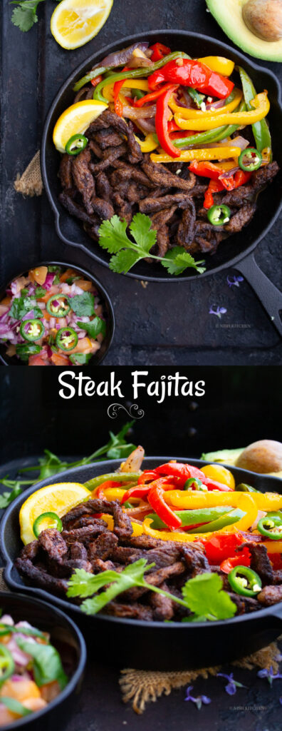 steak fajitas