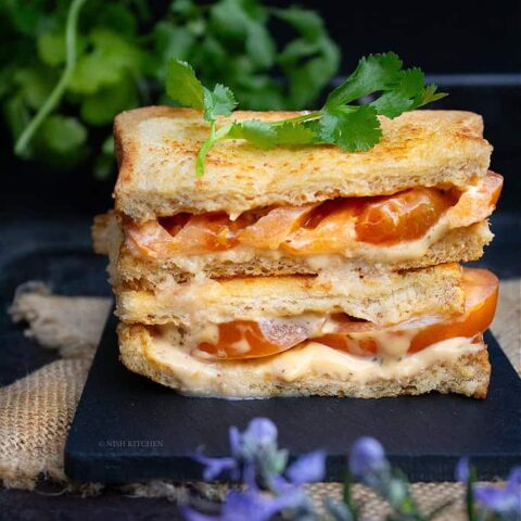 Classic tomato sandwich recipe video