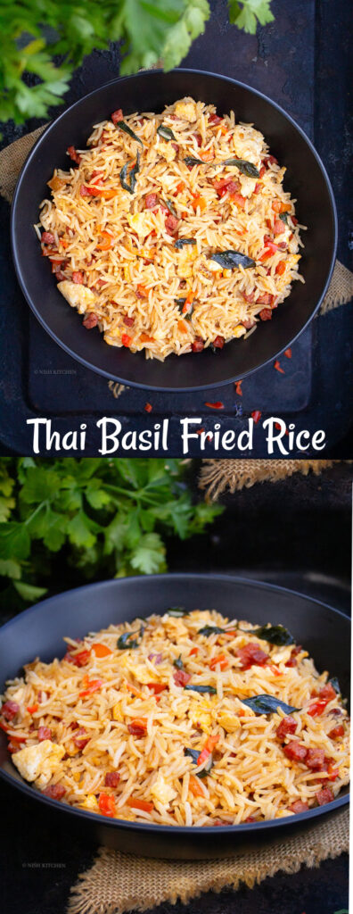 Thai basil fried rice