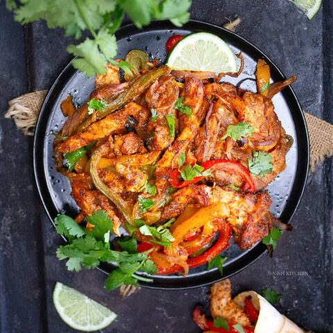 Sheet pan chicken fajitas recipe video