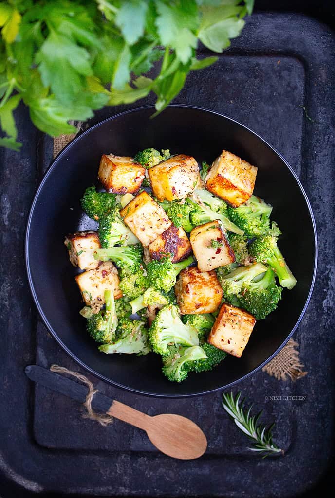 broccoli paneer recipe video