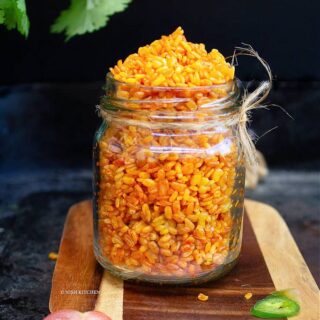 crispy lentils or moong dal video