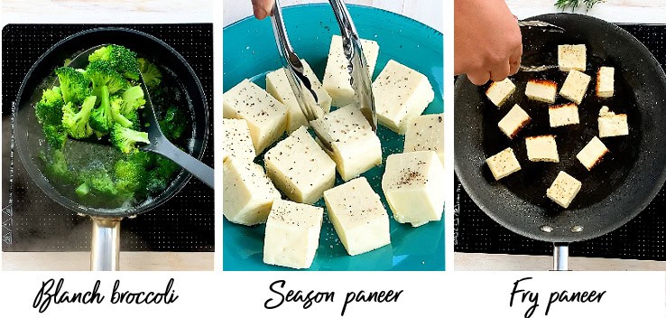 how to make broccoli paneer