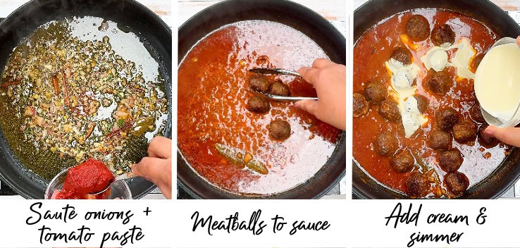 how to make Indian meatball curry