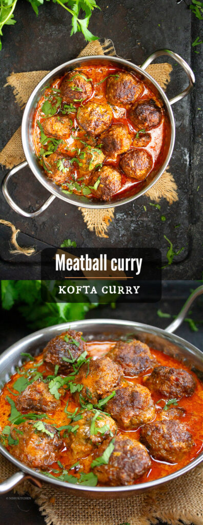 meatball curry or kofta curry