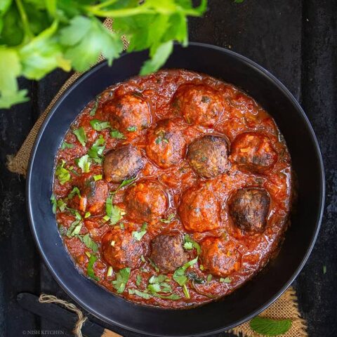 Moroccan meatballs recipe video