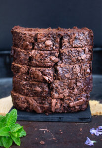 View of Healthier Oatmeal Banana Bread - No Flour, Zero Sugar - Nish Kitchen