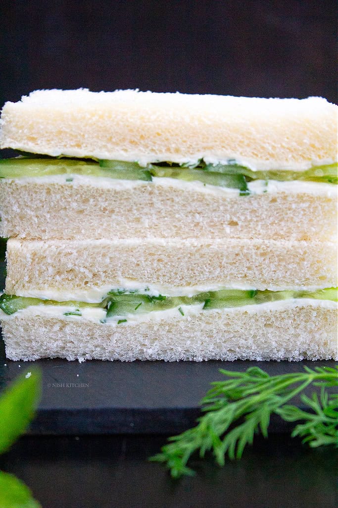 cucumber sandwiches image