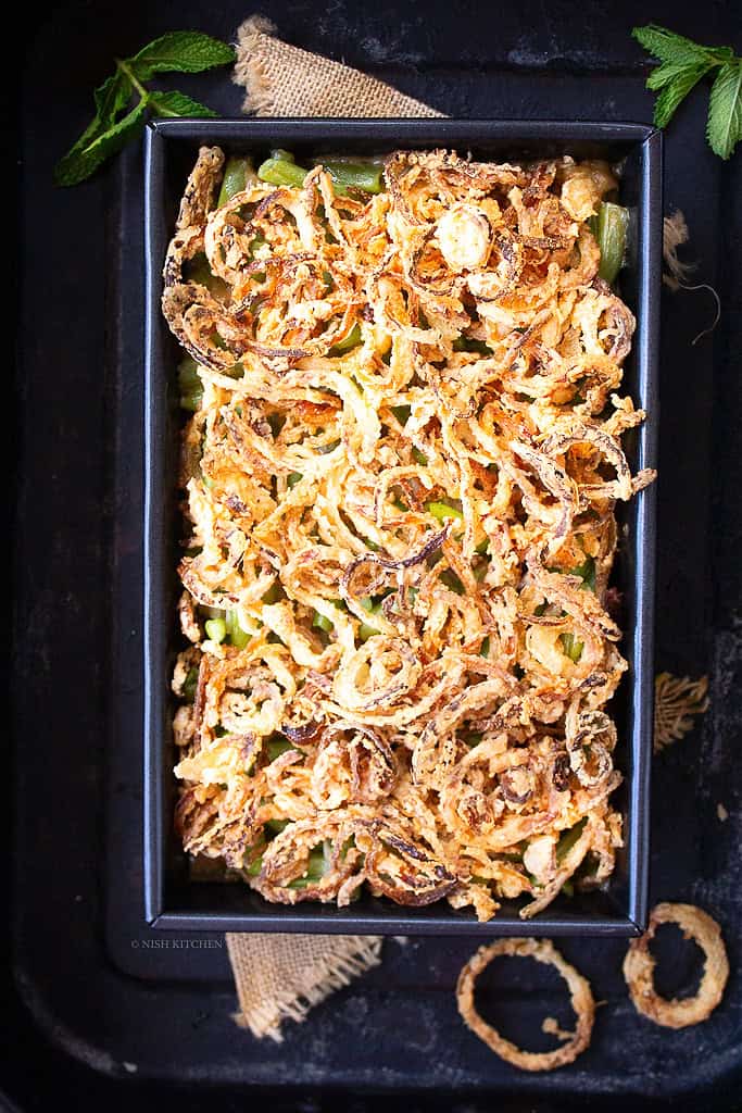 green bean casserole recipe video