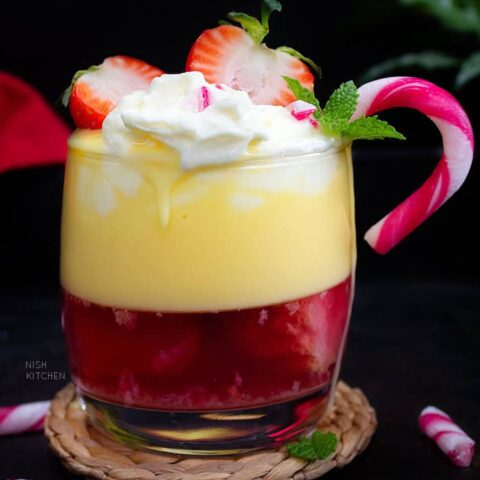 mini christmas trifles recipe video