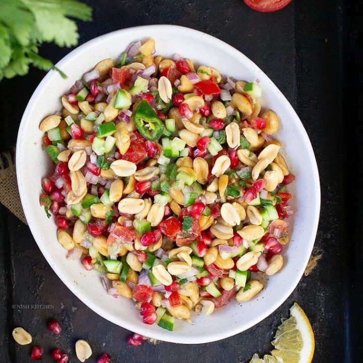 masala peanut chaat recipe video