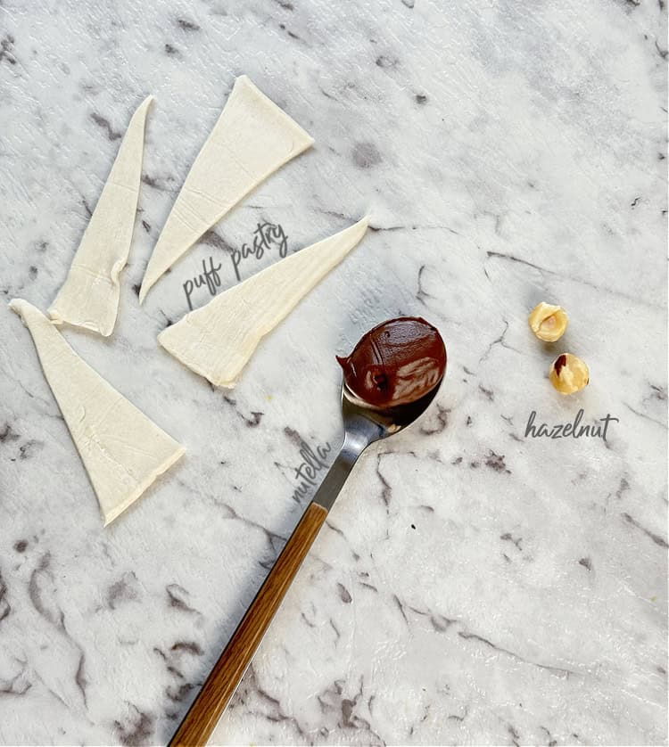 puff pastry croissant ingredients