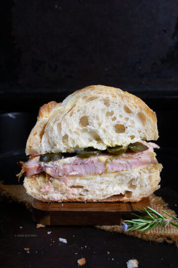 the perfect ham and cheese sandwich recipe video