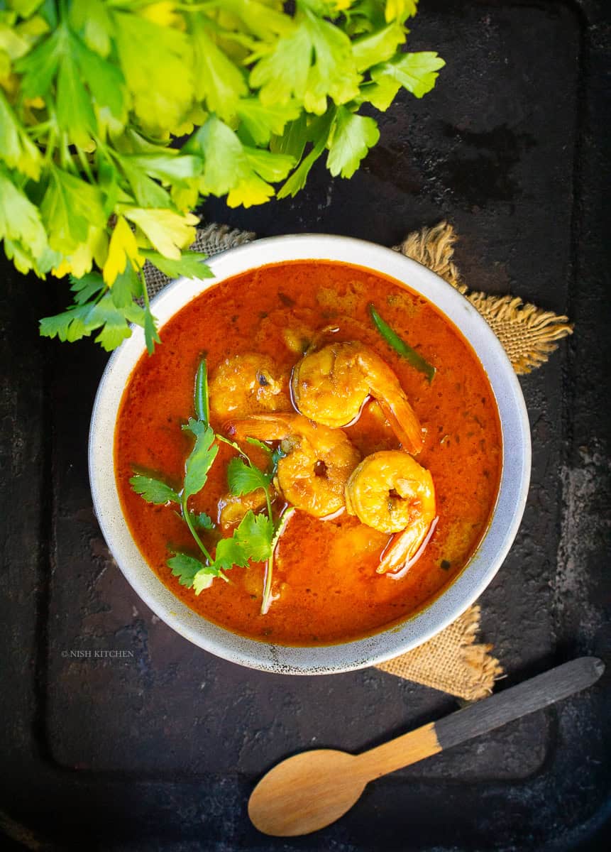 prawn malai curry recipe video