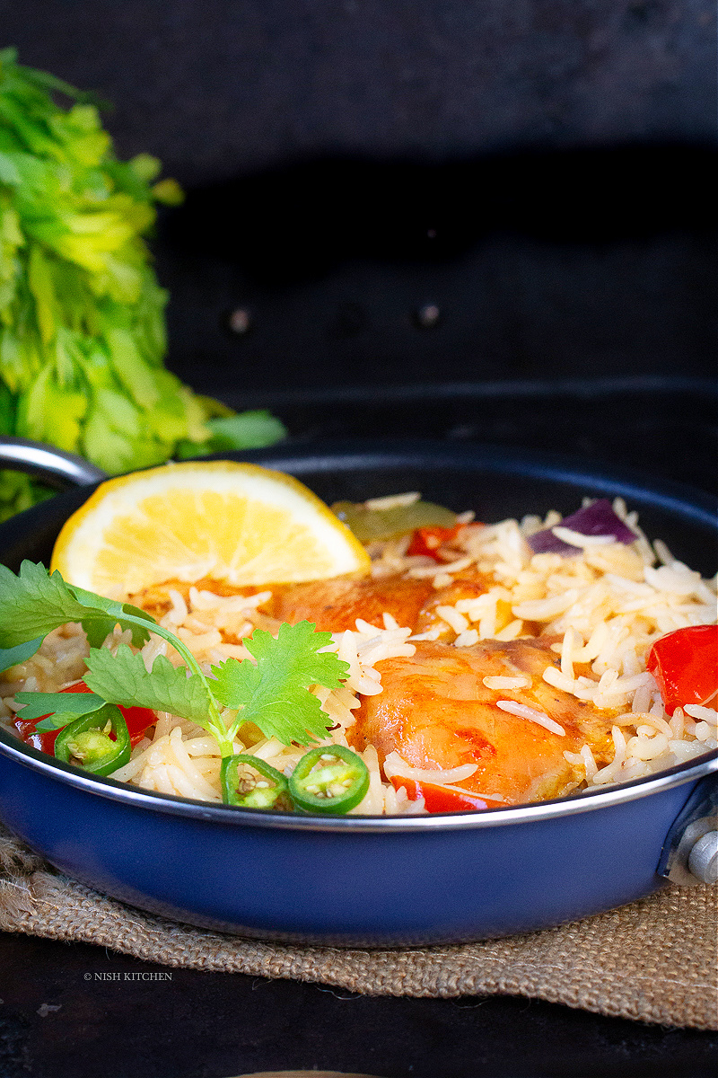 Mexican style one pot chicken and rice recipe