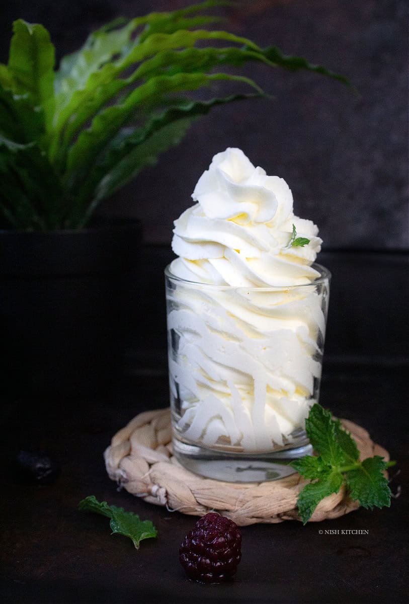 whipped cream recipe