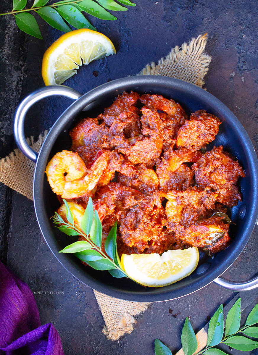 shrimp ghee roast recipe