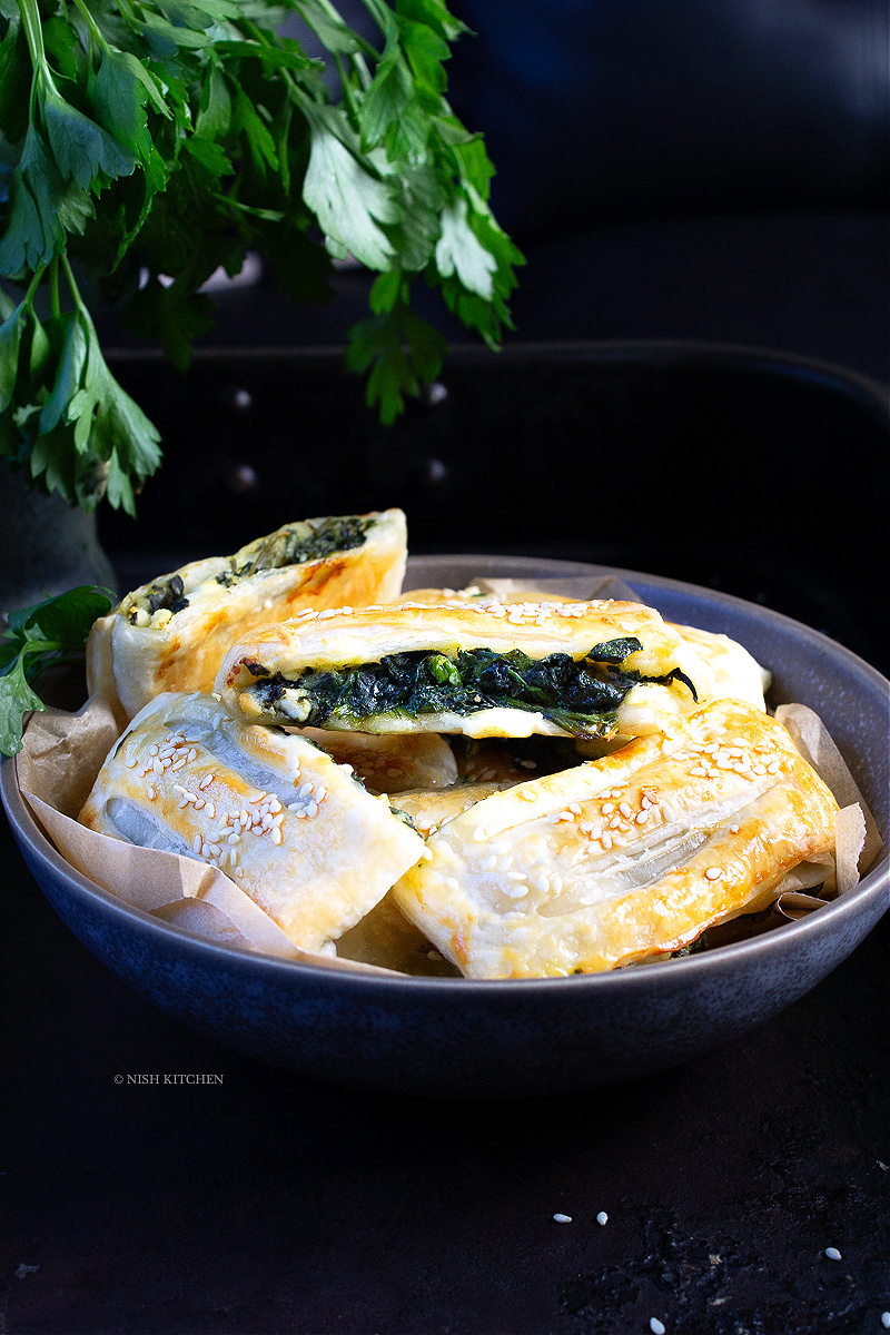 ricotta and spinach pastry