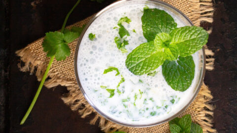 Spiced Buttermilk With Coriander And Ginger Recipe