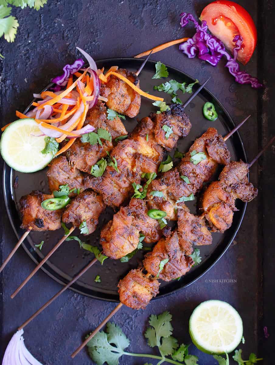 tandoori chicken skewers