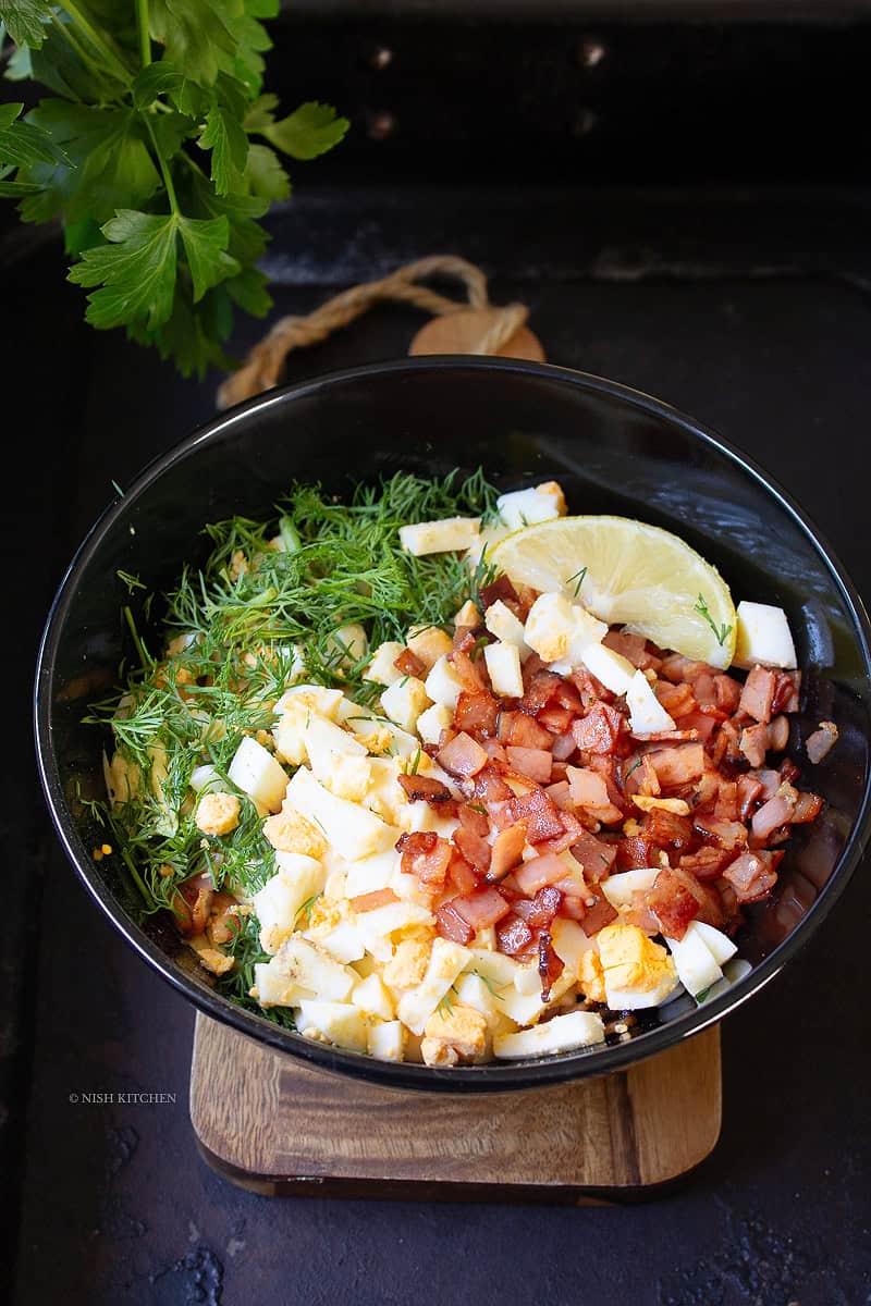 bacon egg salad recipe