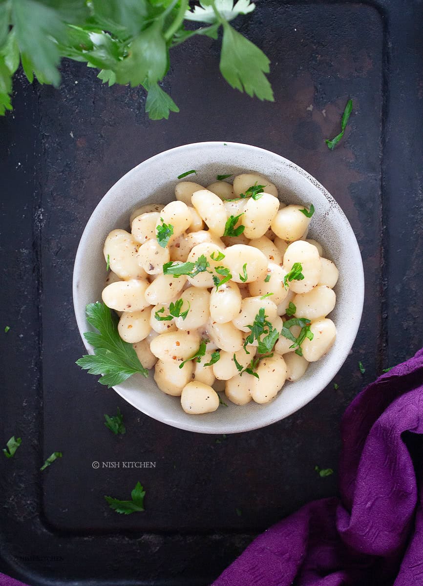 cacio e pepe gnocchi recipe video
