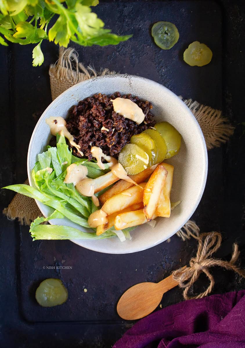 big mac bowl
