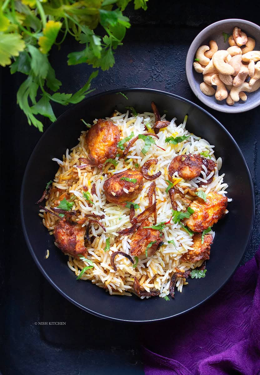 chicken 65 biryani