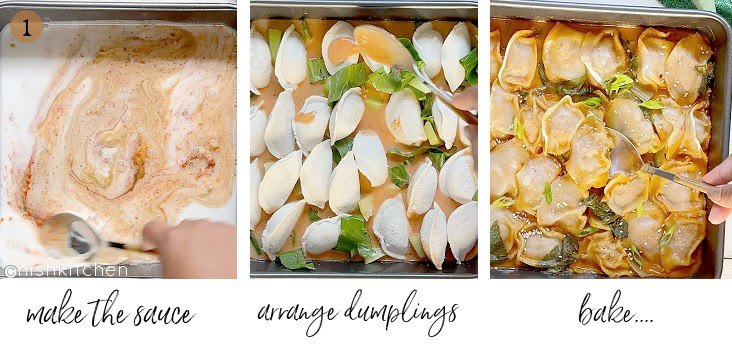 how to make dumpling bake
