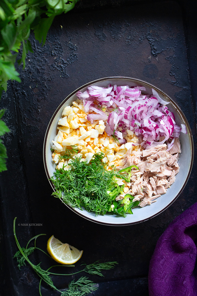 spicy tuna egg salad recipe video