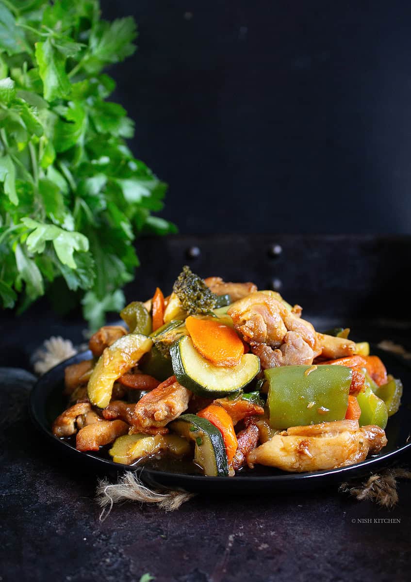 chicken and vegetable stir fry recipe video