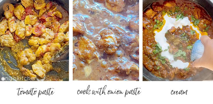 how to make chicken mughlai step 3