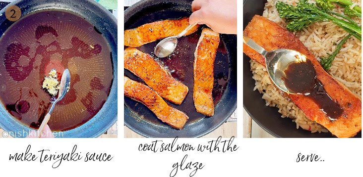 how to make salmon teriyaki bowl