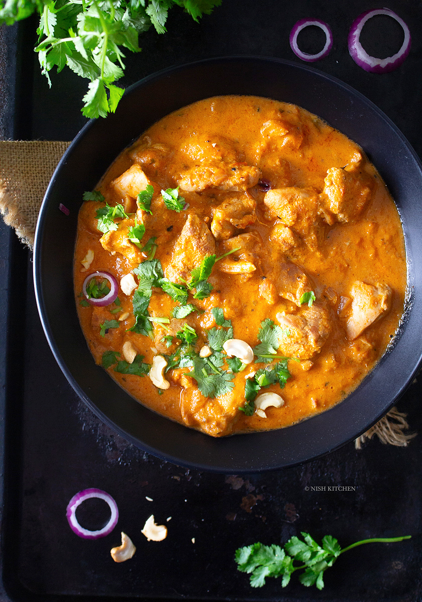 restaurant style chicken lababdar