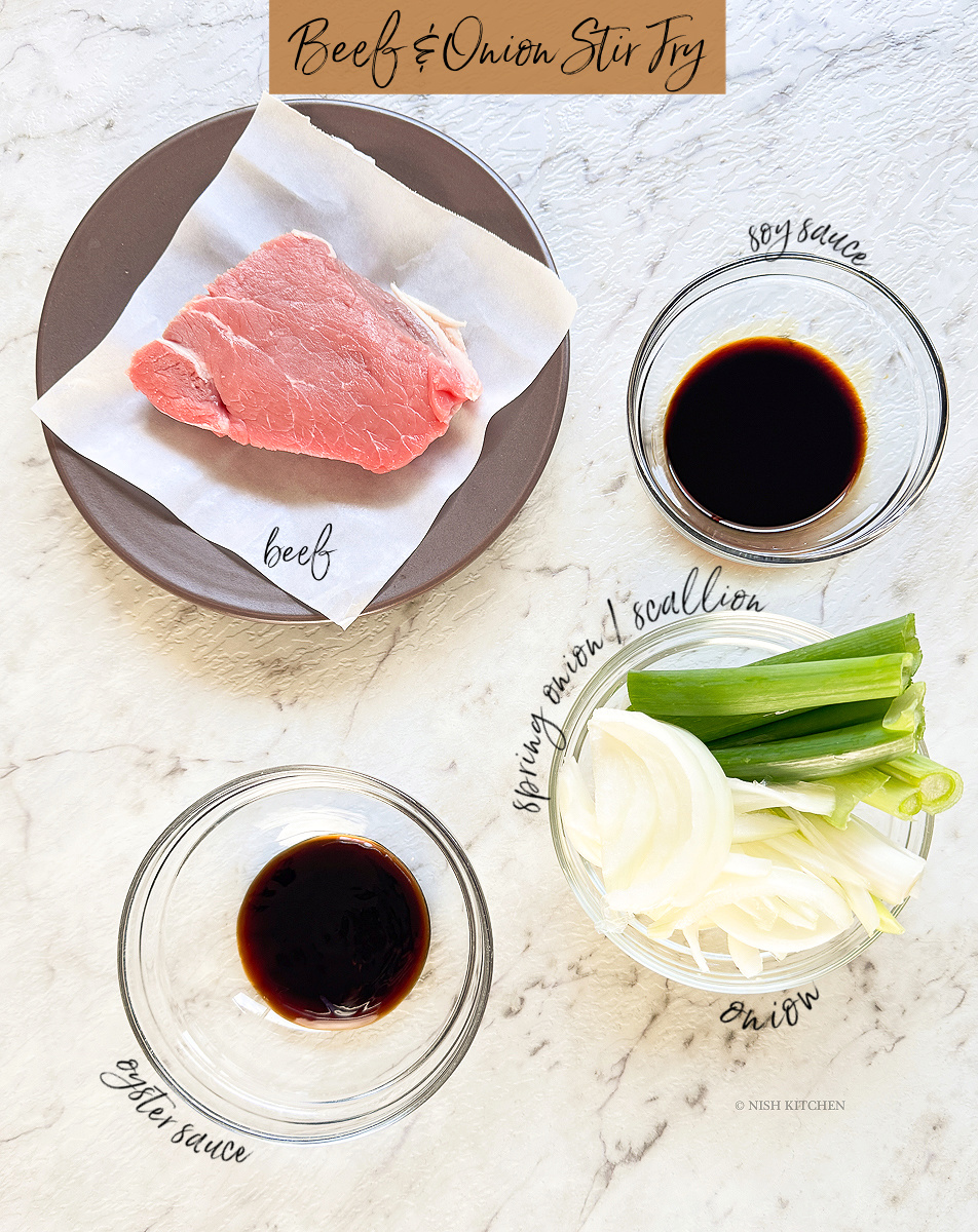 beef and onion stir fry ingredients